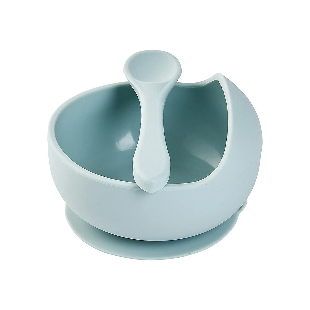 Silicone Suction Lip Bowl & Spoon