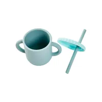 Silicone Transitional Straw Sippy Cup