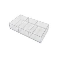 Modular Clear Storage Tray