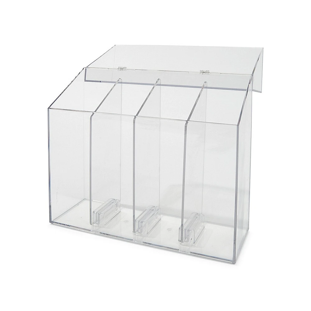 Detachable 9 Drawers Makeup Organizer Clear Acrylic Storage Box