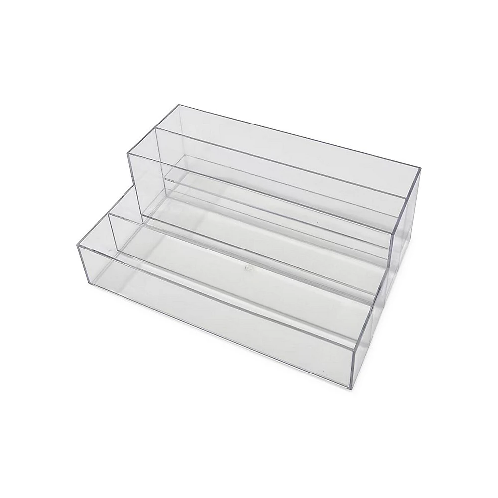 Modular 2-Tier Clear Stand