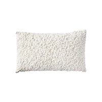 Boucle White Cushion