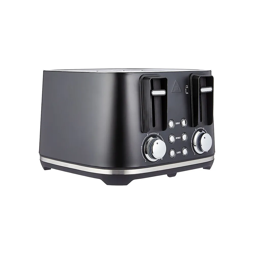 4-Slice Stainless Steel Toaster