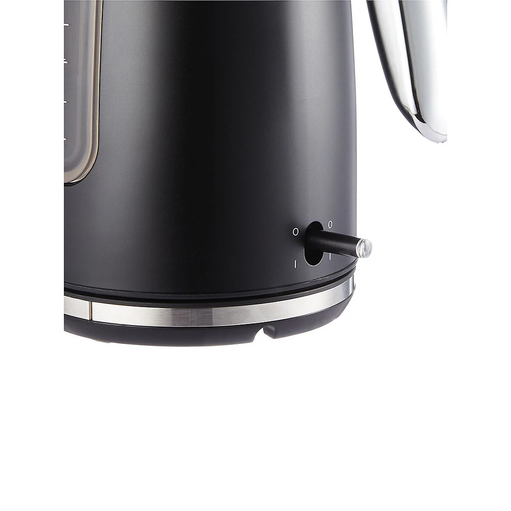 1.7L Black Stainless Steel Kettle