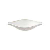 Whitewash Catch All Décor Bowl