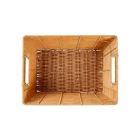 Rattan-Look Tote Basket