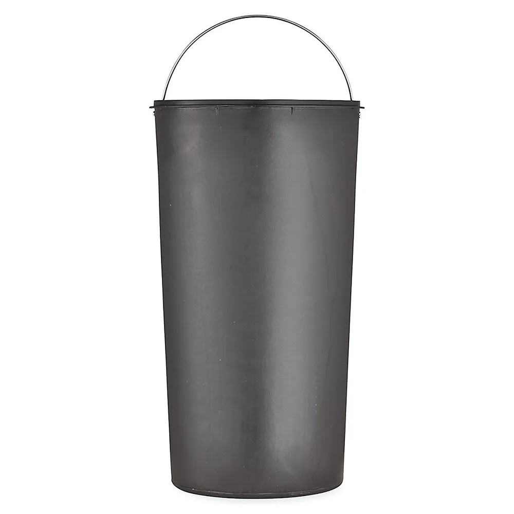 30L Pedal-Open Brushed Stainless Steel Trash Bin