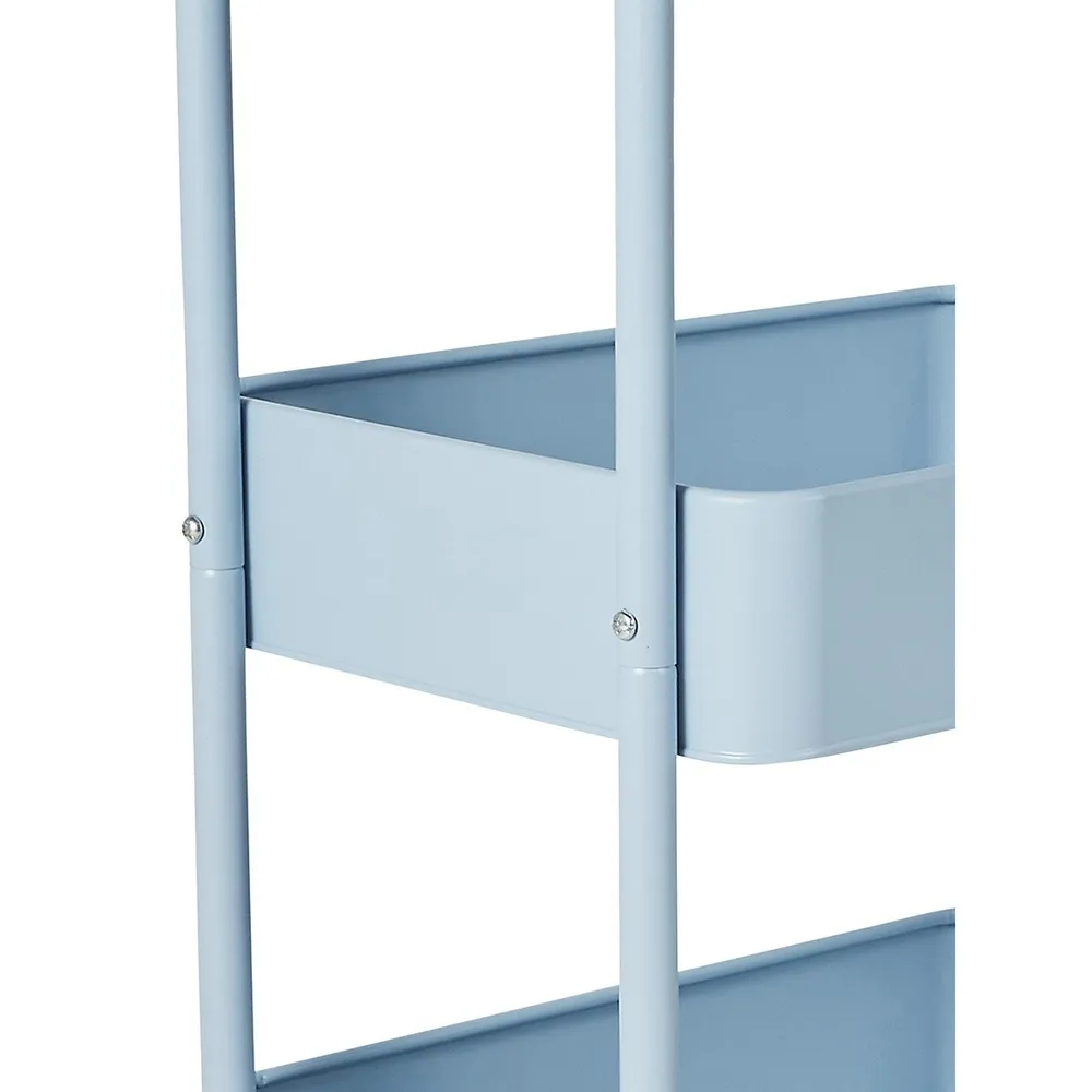 3-Tier Metal Trolley