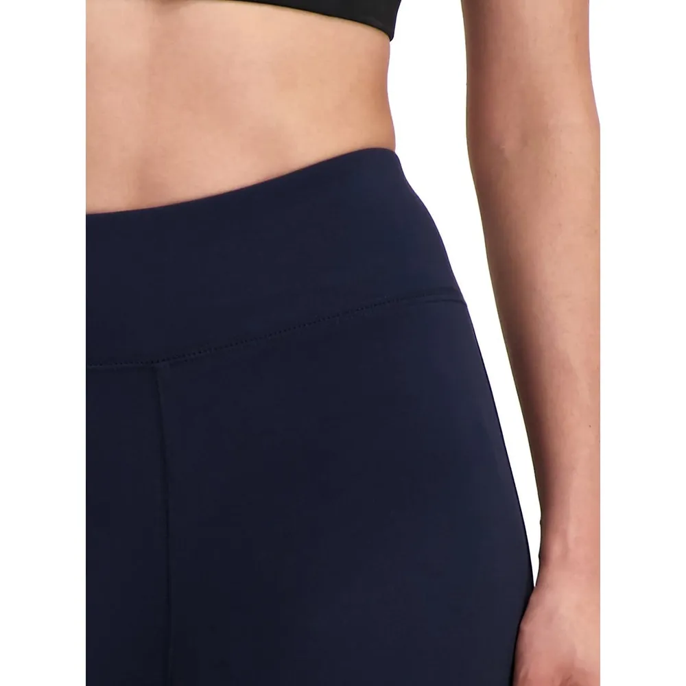 Wide-Band Cropped Leggings