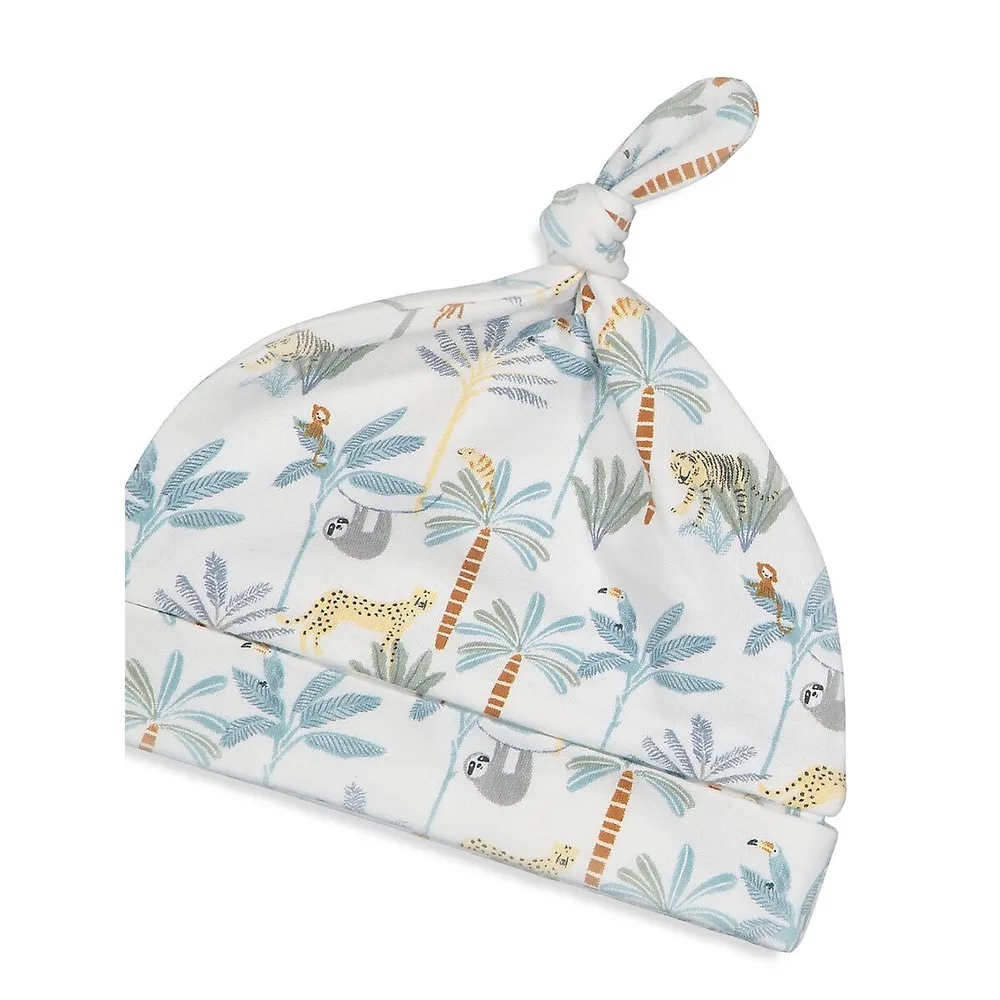 Baby Boy's 5-Piece Jungle Print Starter Set