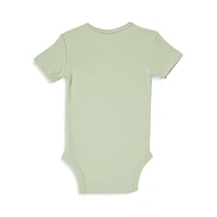 Baby's Short-Sleeve Ribbed Bodysuit