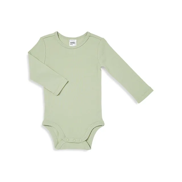 Unisex Printed Thermal Henley Bodysuit for Baby