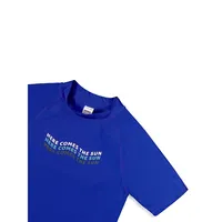 Boy's UPF 50+ Short-Sleeve Rashguard