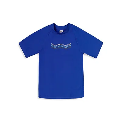 Boy's UPF 50+ Short-Sleeve Rashguard