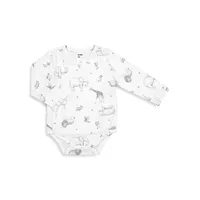 Baby's 2-Pack Long-Sleeve Organic Cotton Bodysuits