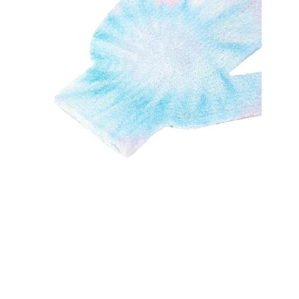 Tie-Dye Exfoliating Gloves