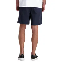 Elastic-Waist Chino Shorts