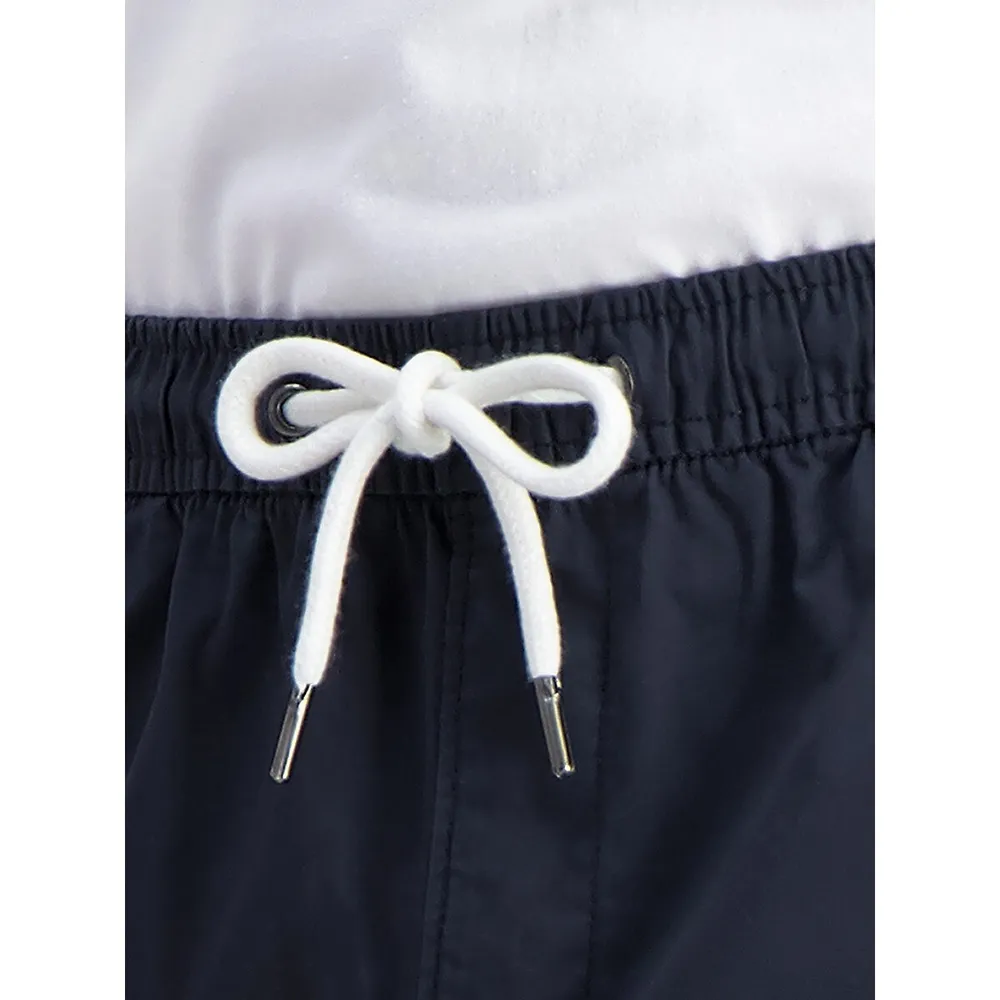 Elastic-Waist Chino Shorts