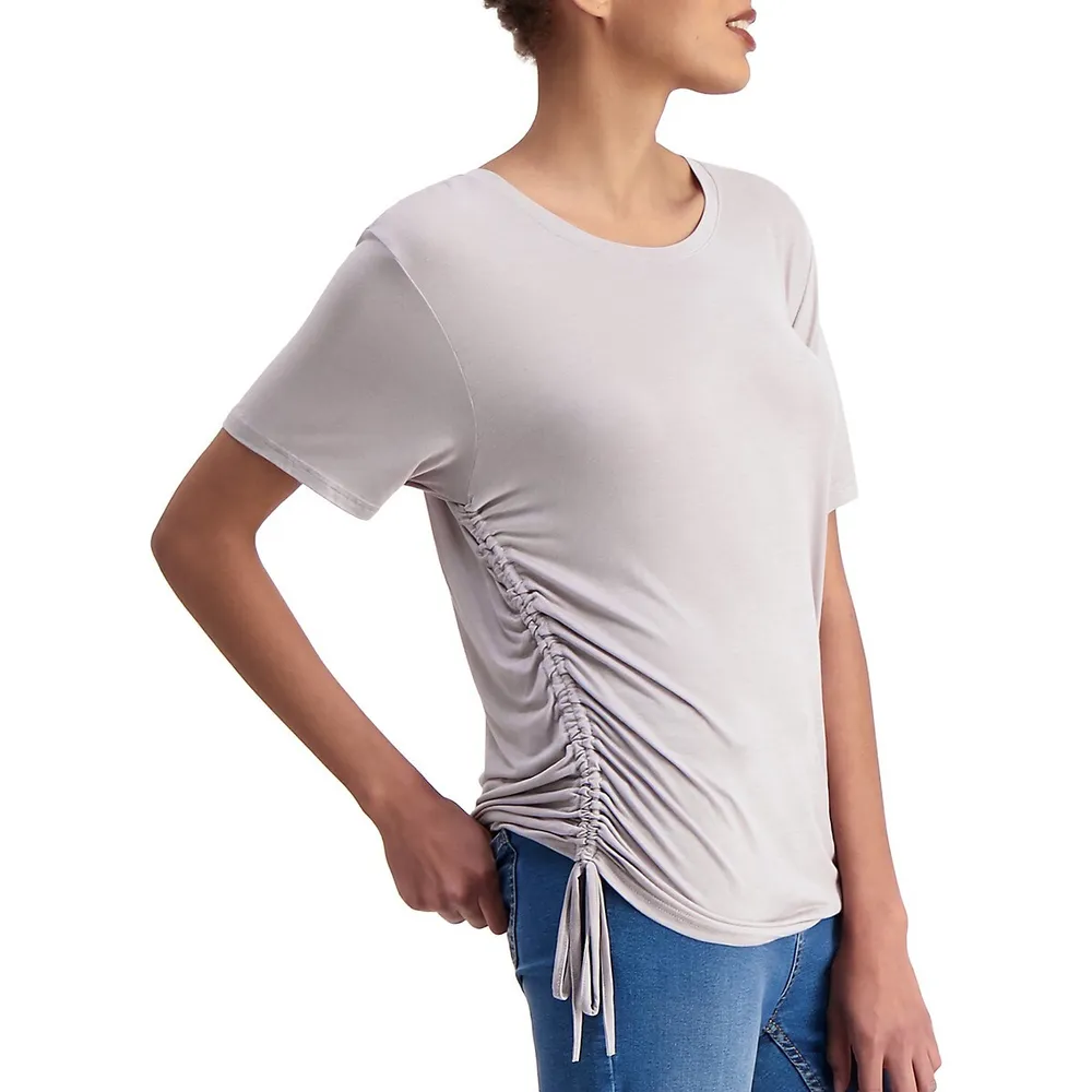 Ruched Side T-Shirt