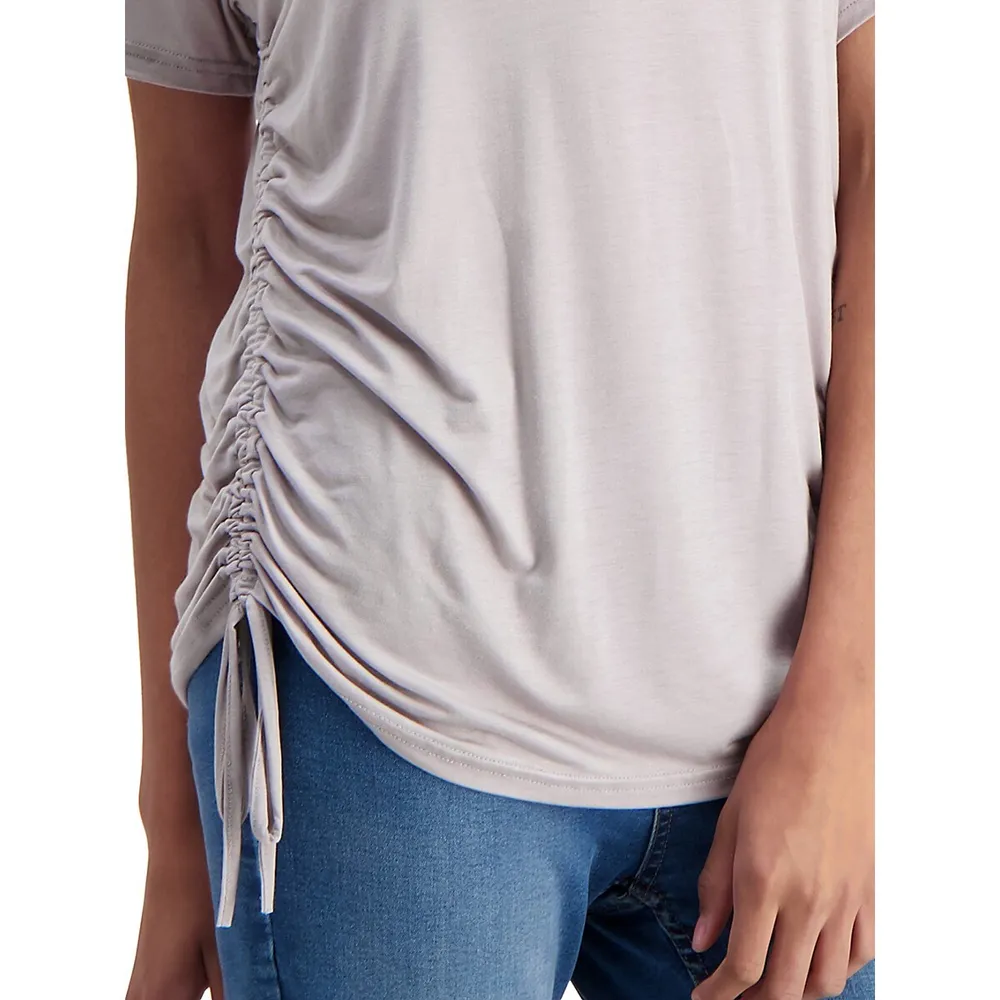 Ruched Side T-Shirt