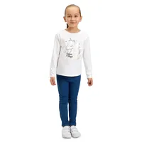 Little Girl's Long-Sleeve Printed T-Shirt