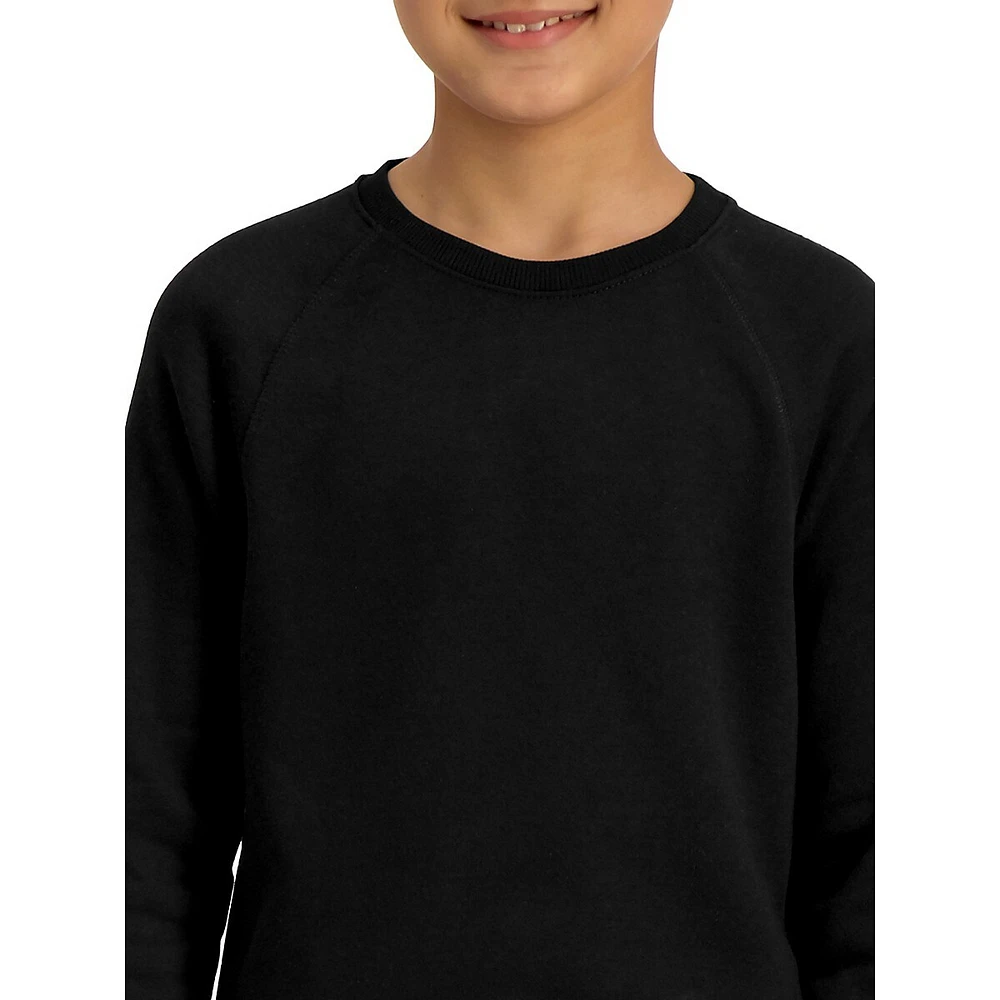 Boy's Basic Fleece Sweatshirt