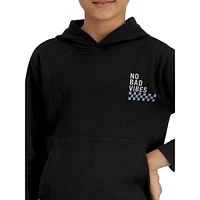 Boy's Printed Pullover Hoodie