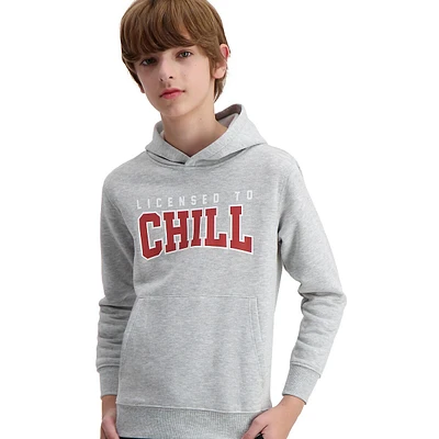 Boy's Printed Pullover Hoodie