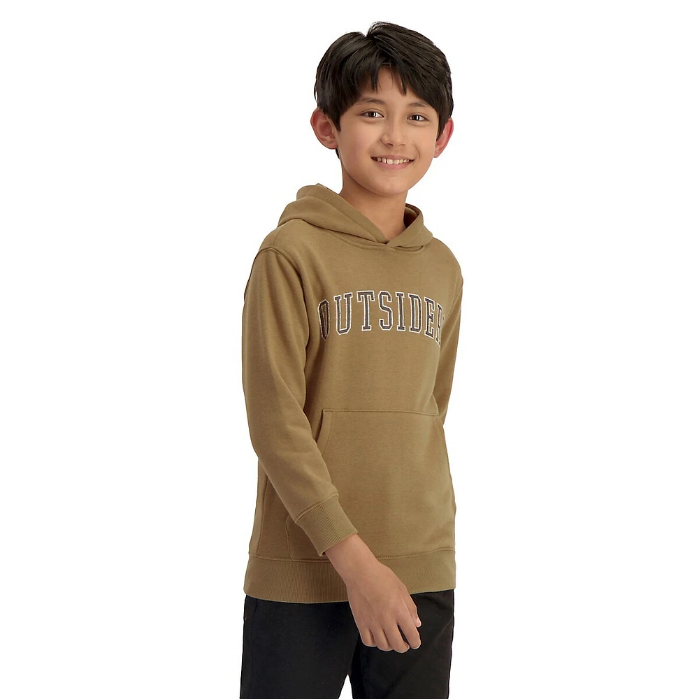 Boy's Printed Pullover Hoodie