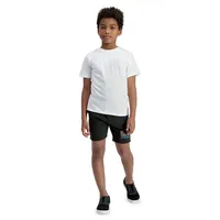 Boy's Printed Fleece Shorts