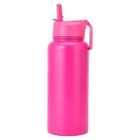 960ml Double Wall Insulated Cylinder Drink Bottle