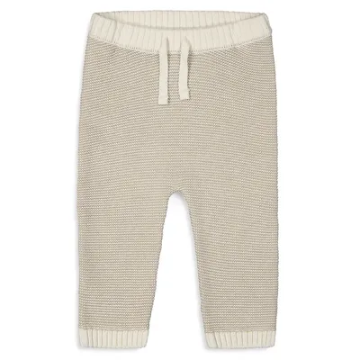 Baby's Ribbed Knit Pull-On Pants
