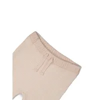 Baby Girl's Rib-Knit Pants