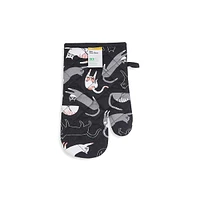 Cat Pattern Oven Mitt