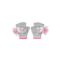 Kid's Unicorn Convertible Fingerless Gloves