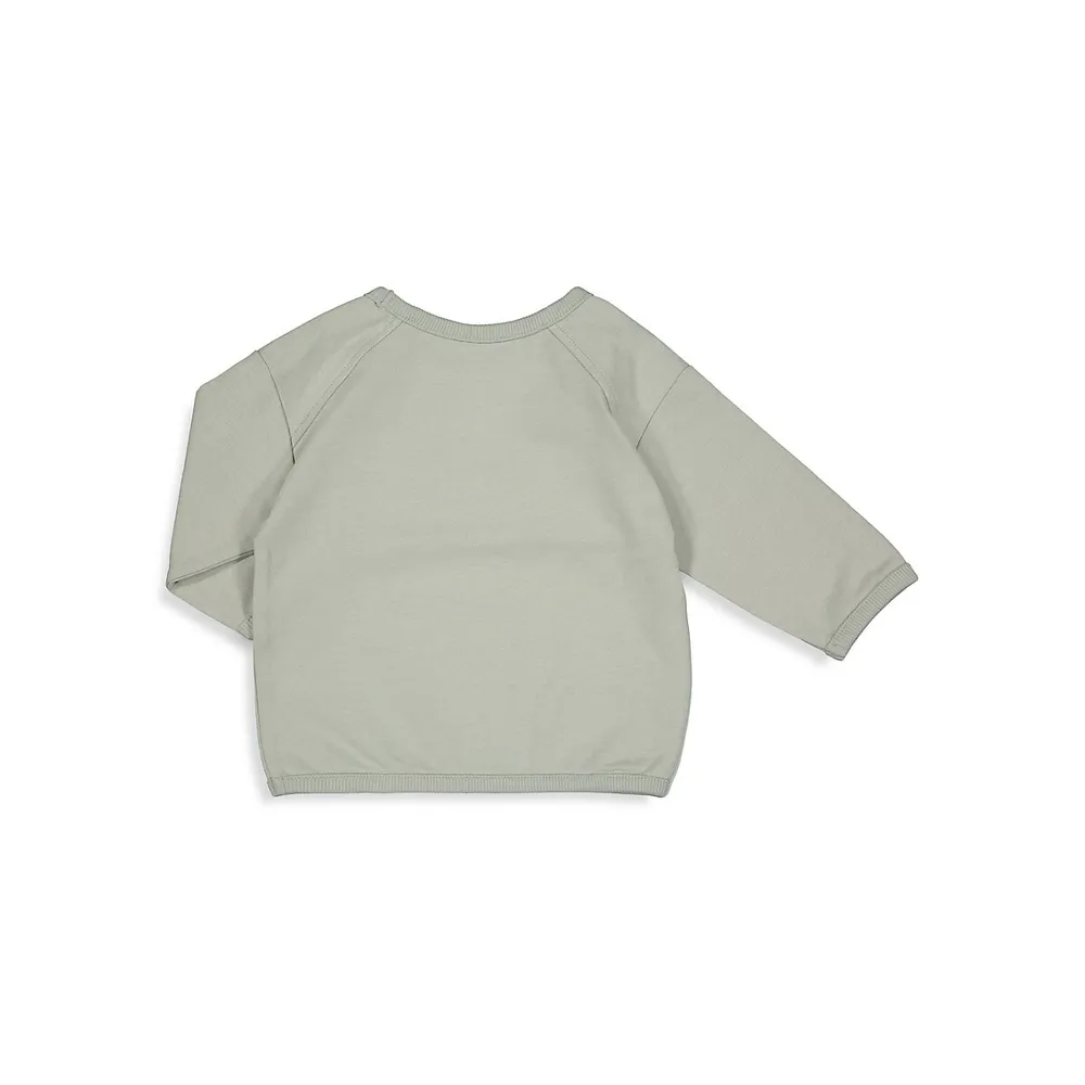 Baby Boy's Printed Crewneck Sweatshirt