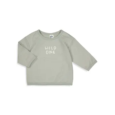 Baby Boy's Printed Crewneck Sweatshirt