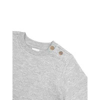 Baby Boy's Diamond-Quilted Sweatshirt