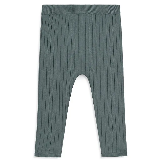 Baby Boy's Striped Rib Leggings