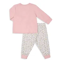 Baby Girl's 2-Piece Pyjama Set
