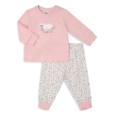 Baby Girl's 2-Piece Pyjama Set