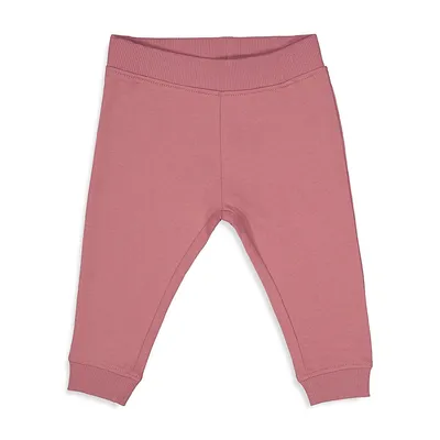 Baby Girl's Cotton-Blend Track Pants