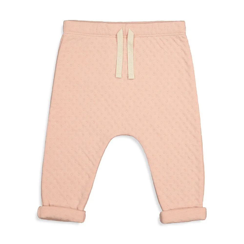 Baby Girl's 2-Pack Knit Joggers Set