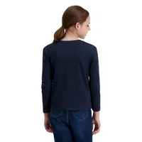 Girl's Long-Sleeve Printed T-Shirt