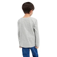 Little Boy's Slub-Print T-Shirt