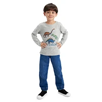 Little Boy's Slub-Print T-Shirt