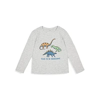 Little Boy's Slub-Print T-Shirt