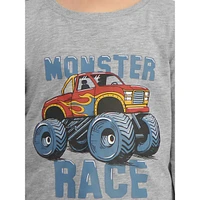 Little Boy's Slub-Print T-Shirt