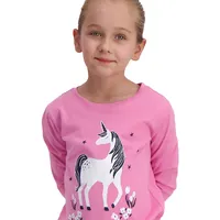 Little Girl's 2-Piece Knit Pyjama Set