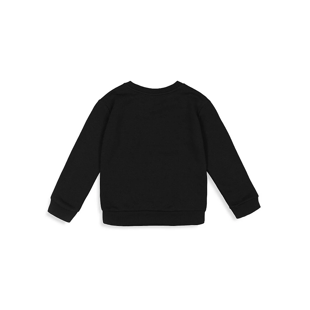 Little Boy's Printed Crewneck Sweatshirt